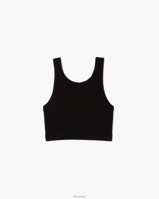 שָׁחוֹר TKEES חזיית טנק דו כיוונית סופר צלעות הַלבָּשָׁה B2006200