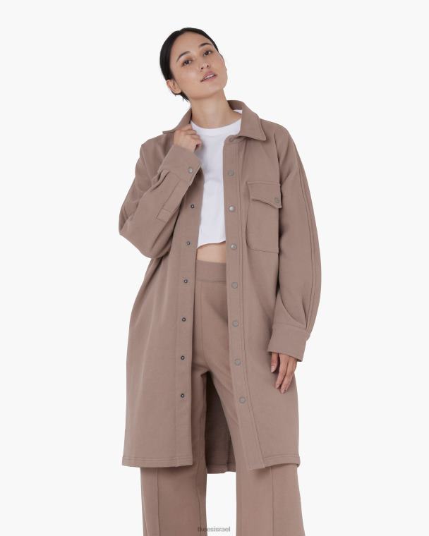 עפר TKEES ז'קט חולצה במידות גדולות הַלבָּשָׁה B2006209